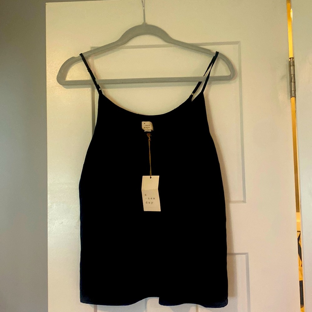 Tag still on ..NEW black camisole
